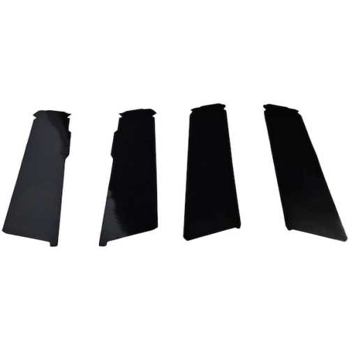 CLİO IV YAN DİREK BANDI TAKIM PARLAK SİYAH  Ürün Görseli